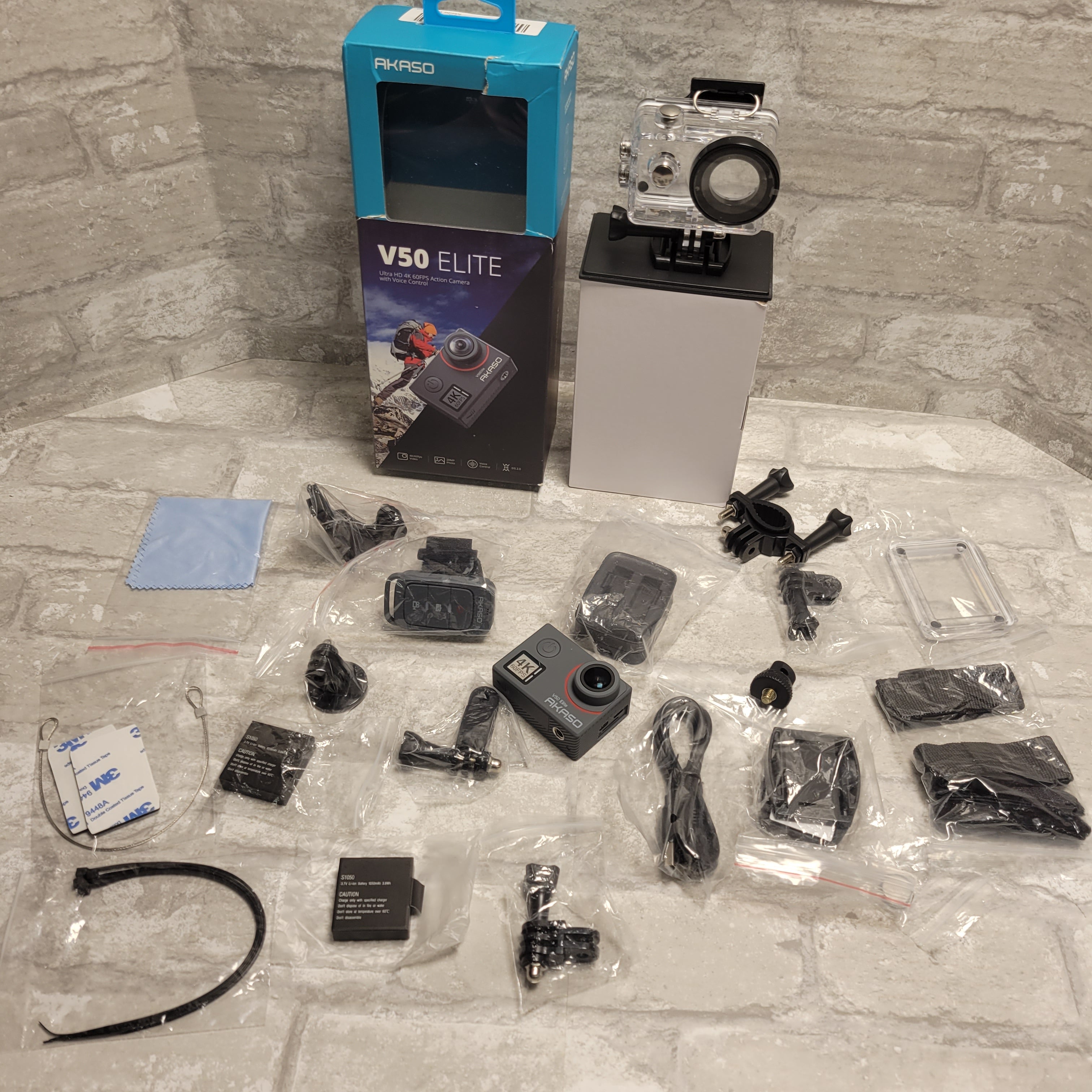 AKASO V50 Elite 4K 60fps Touch Screen WiFi Action Camera (8042962944238)